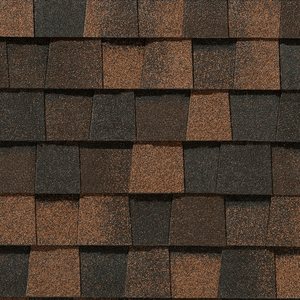 Burnt Sienna shingle swatch