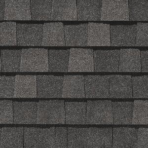 Charcoal Black shingle swatch